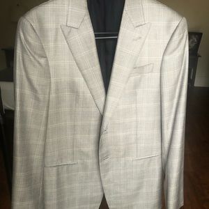 Giorgio Armani Gray & Camel Sport Coat